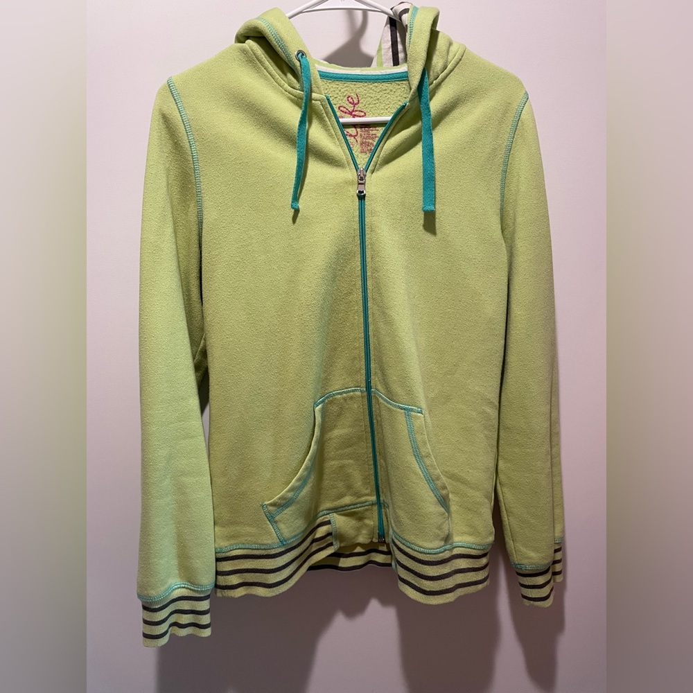 Zip up sweatshirt